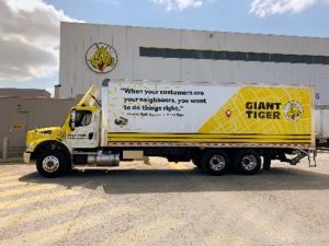 Straight Truck, Honourable Mention: Giant Tiger