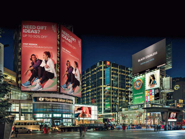 A Reebpk billboard