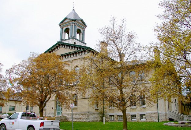 The exterior of the City Hall building.