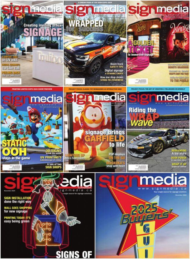 A collage of the covers of 2024.