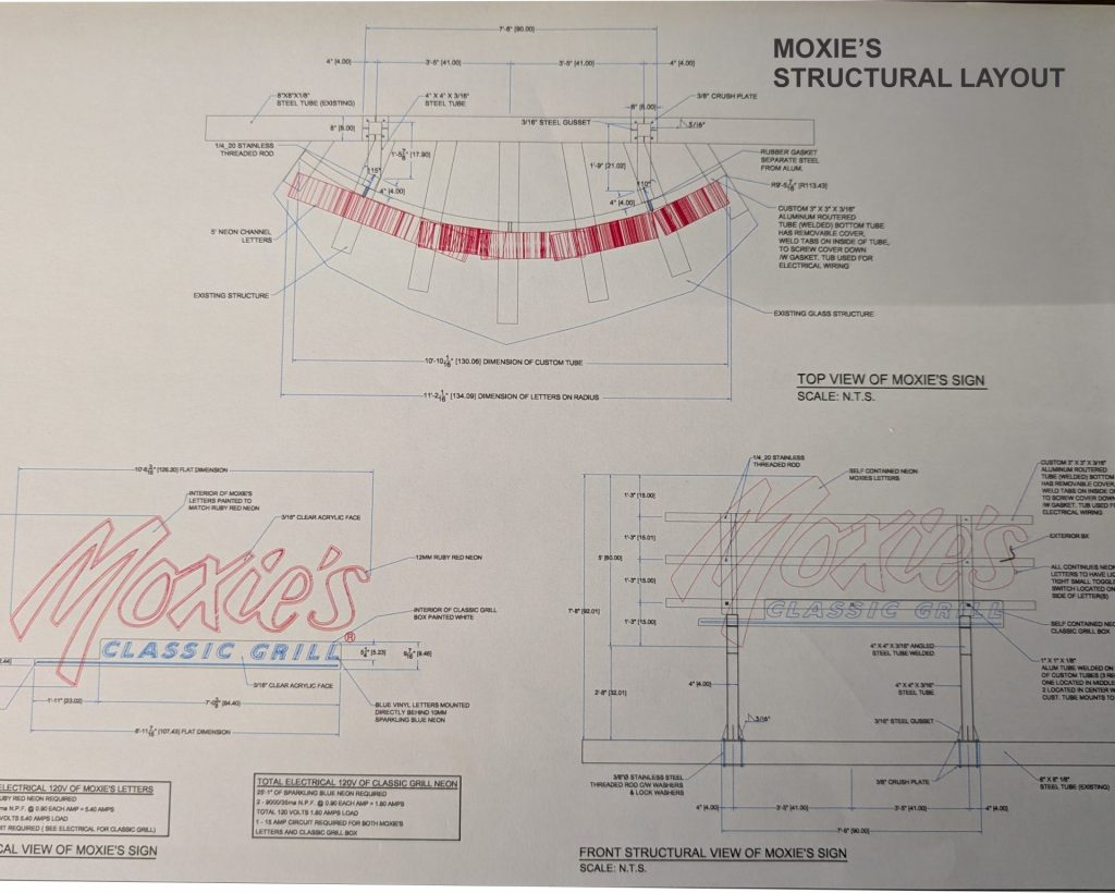 Another rendering of Moxie’s Classic Grill.