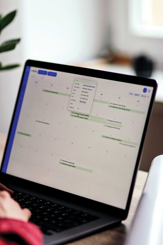 Vantage software being used.