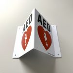A sign that used heat bending.