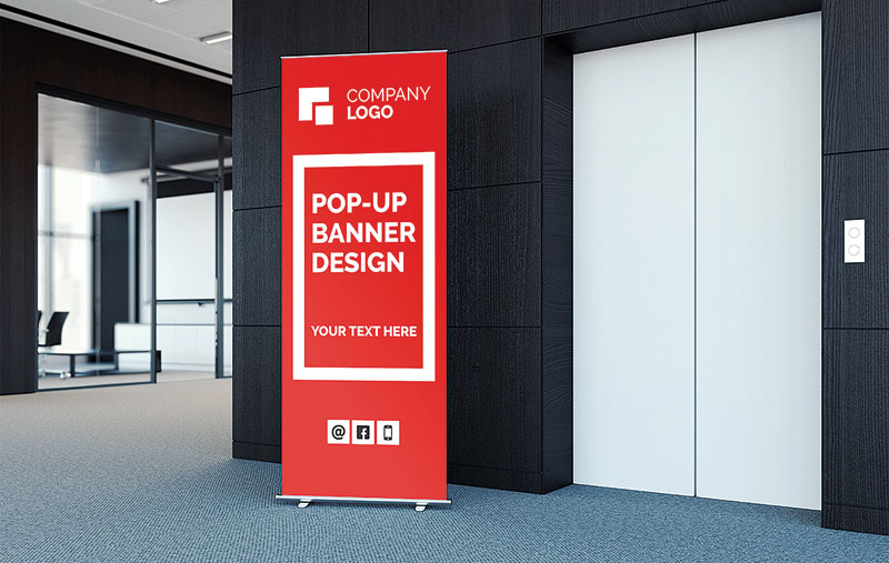 A promotional banner.
