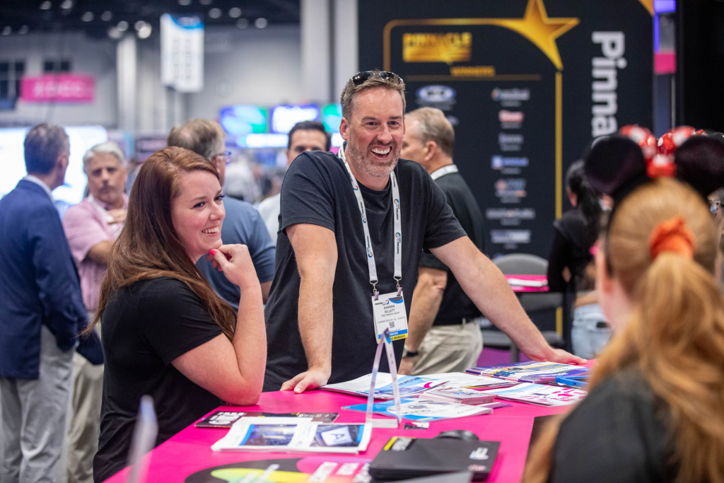 The PUA member booth at the Expo.