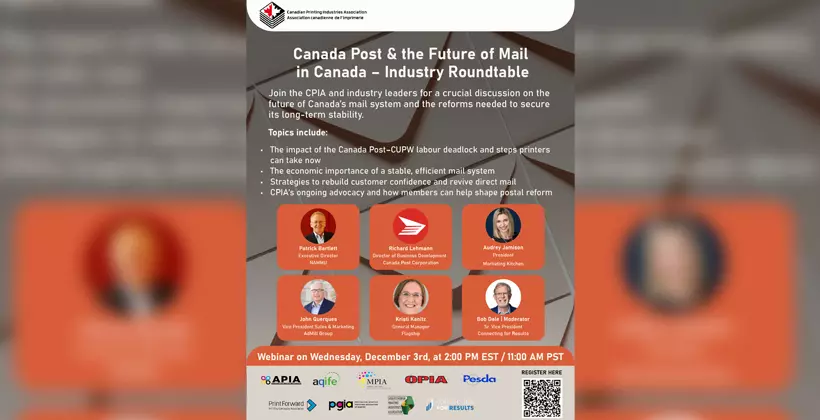 The poster for the event featuring key details and the speakers.