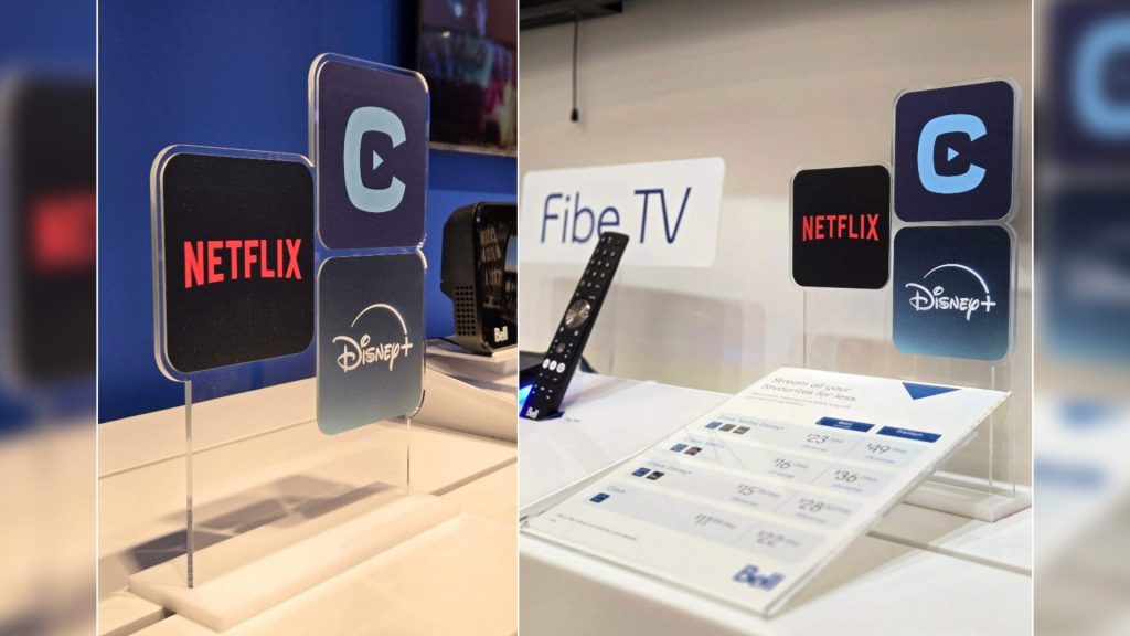 A collage of the units assembled at different stores. 