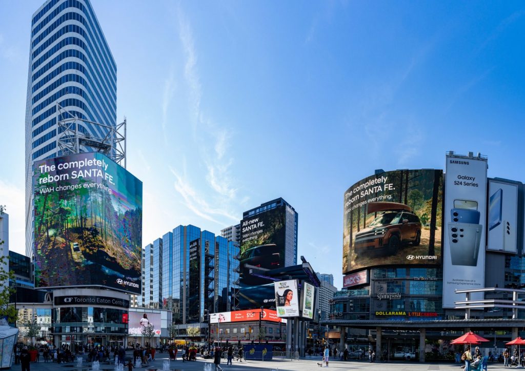 More ads on display. 