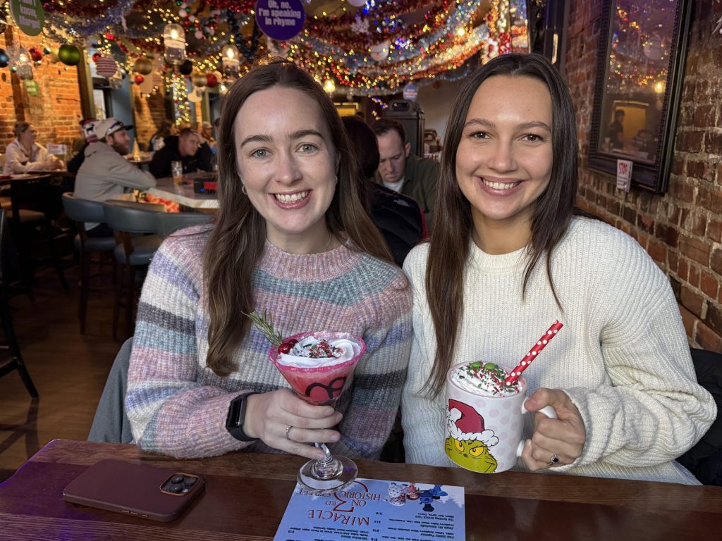 Langevin's daughters, Jess and Sam.