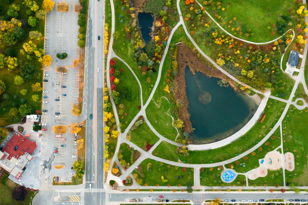 Callan Jaida Jones' aerial photo shot.