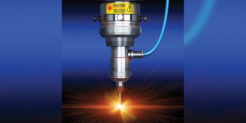 2:30 PMClaude responded: A close-up of an industrial laser cutting head emitting a bright beam with radiating sparks.A close-up of an industrial laser cutting head emitting a bright beam with radiating sparks.