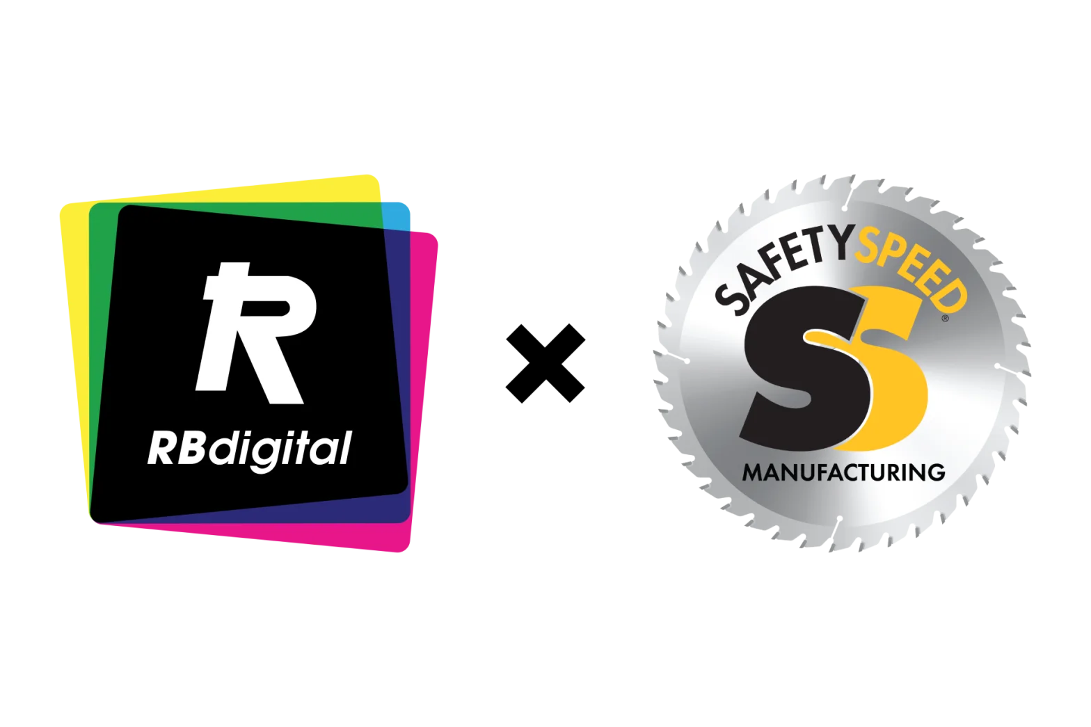 Logos of RBdigital and Safety Speed Manufacturing.
