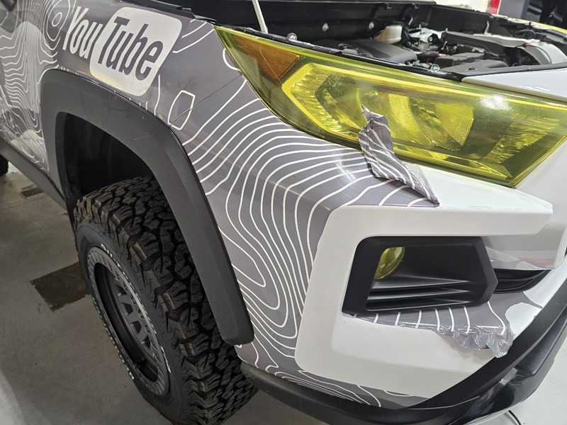 Step 1: Initial wrap removal Step 1: Initial wrap removal