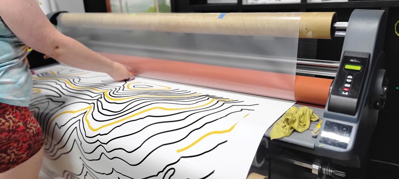 Step 2: Print and production Step 2: Print and production